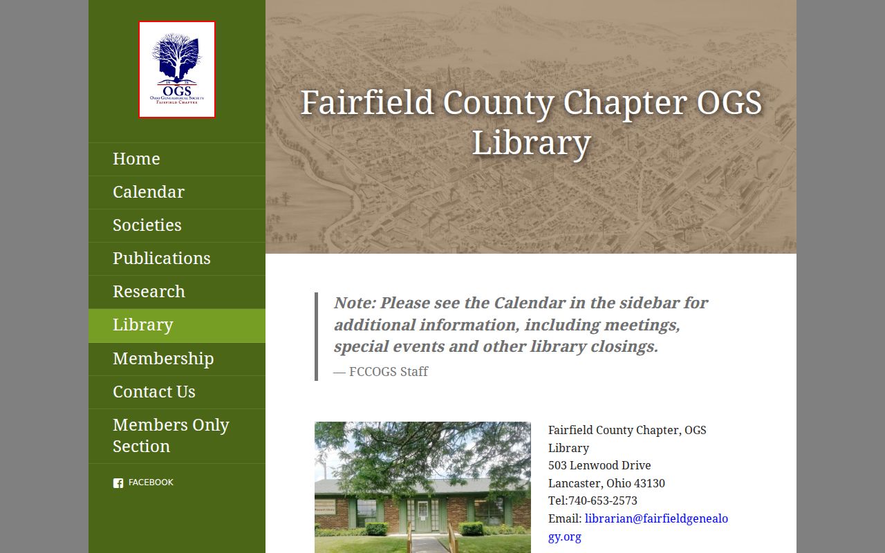 Pickerington previous residents Fairfield County OGS obituary resources